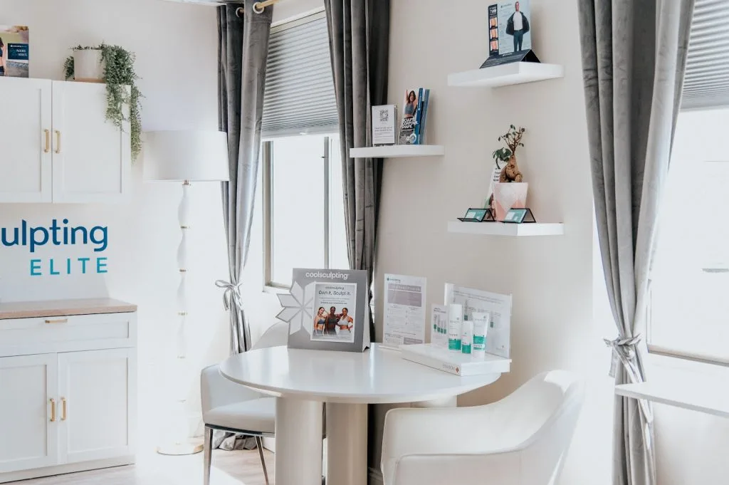 CoolSculpting consultation room at Thrive Med Spa