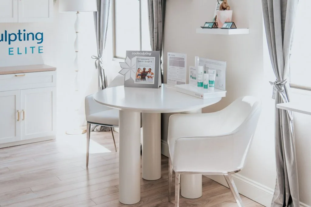 Consultation room at Thrive Med Spa