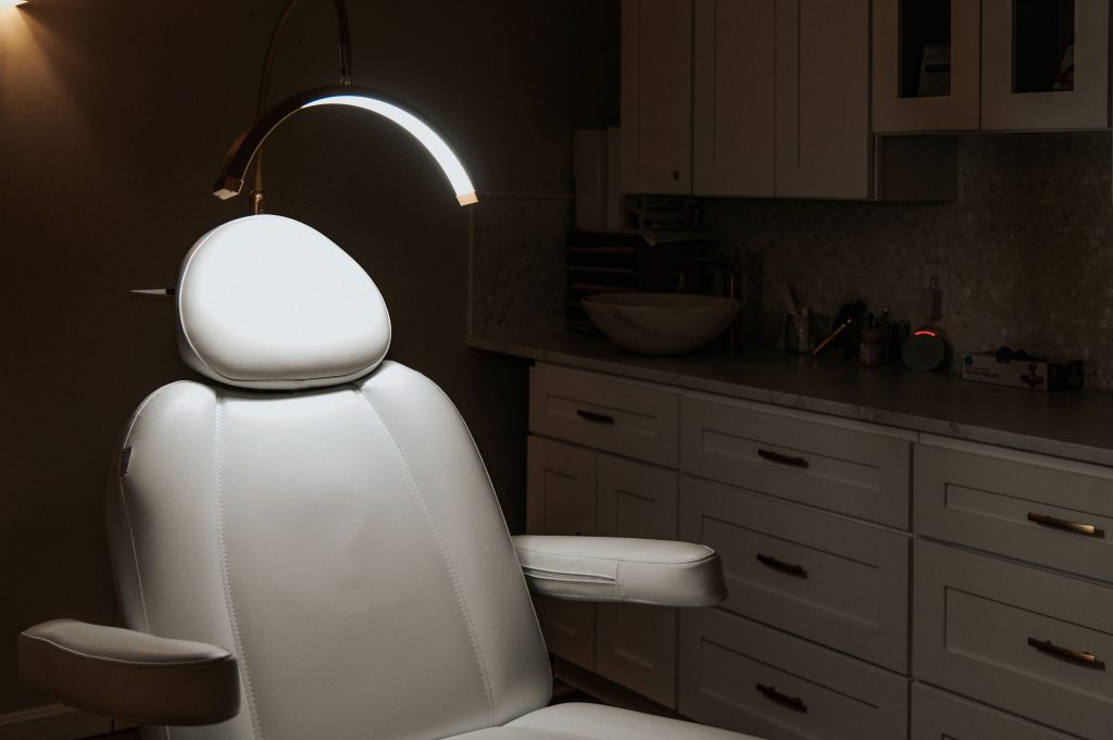 Treatment room at Thrive Med Spa + Wellness