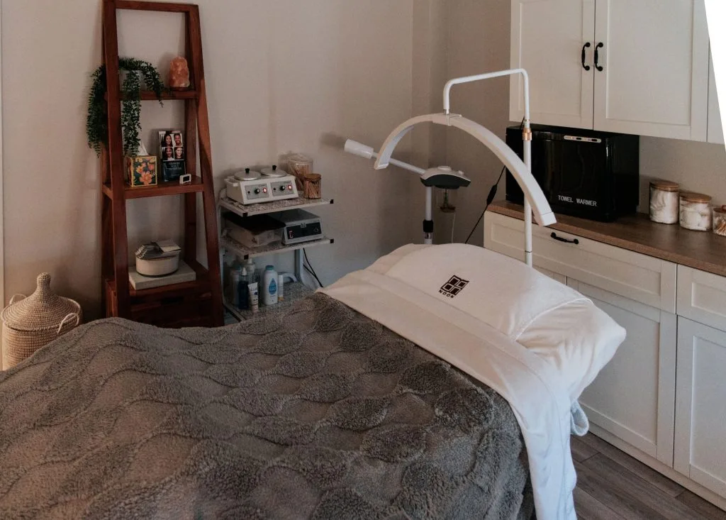 Treatment room at Thrive Med Spa & Wellness