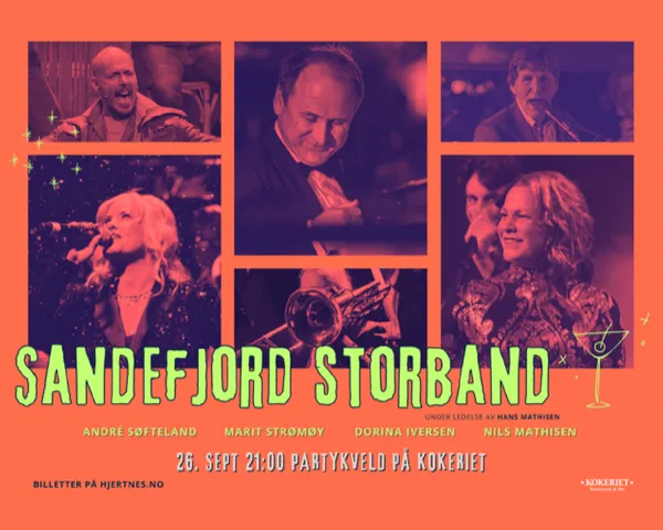Høstkonsert med Sandefjord Storband og venner