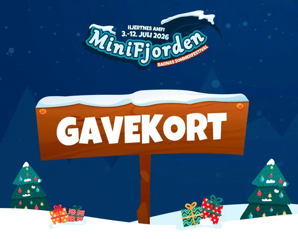 MiniFjorden 2026: GAVEKORT