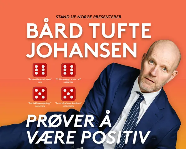 Bård Tufte Johansen – Prøver å være positiv