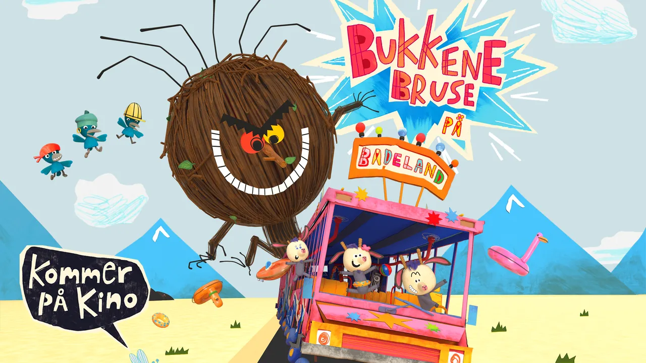 Bukkene Bruse på badeland