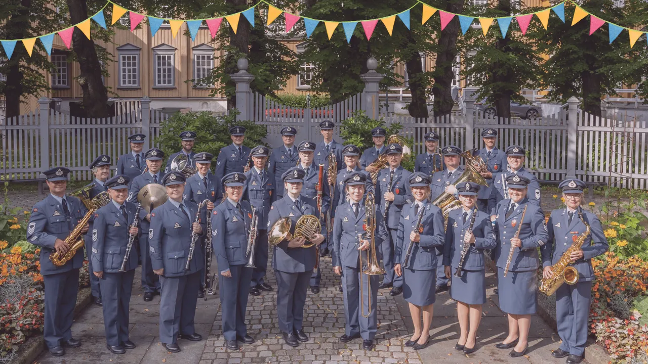 Kakefest: Parkkonsert med Luftforsvarets Musikkorps