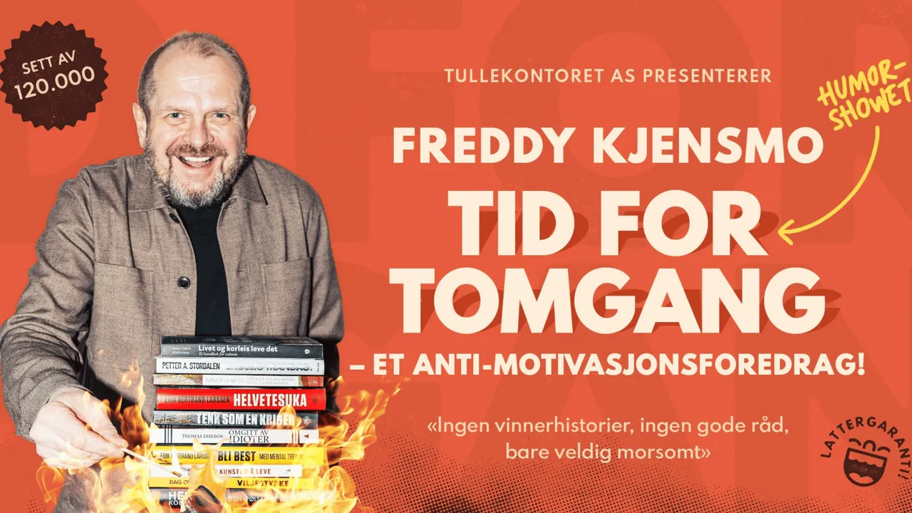 Freddy Kjensmo: Humorshowet “Tid For Tomgang”