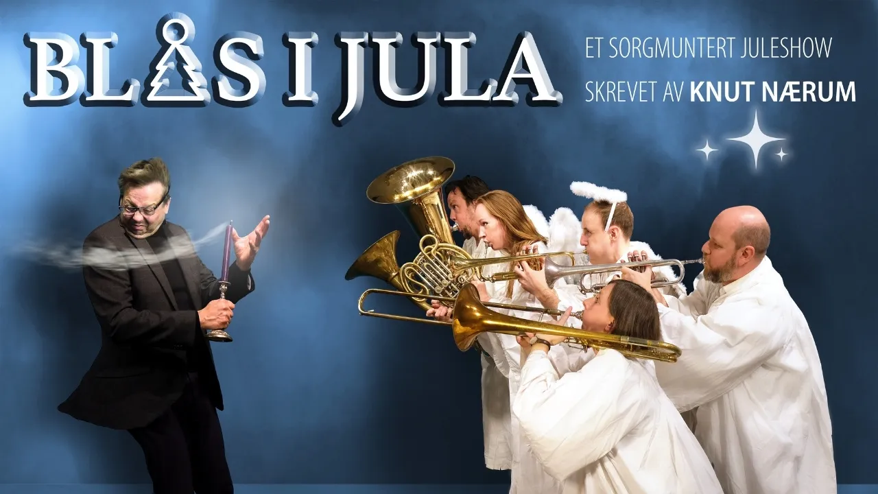Blås i jula – juleshow av Knut Nærum