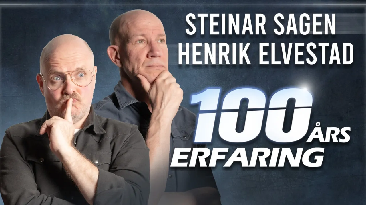 Steinar Sagen og Henrik Elvestad – 100 års erfaring