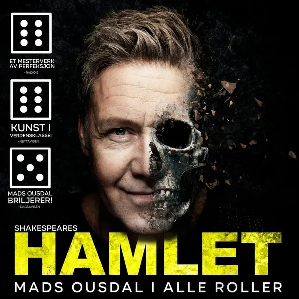 Hamlet med Mads Ousdal i alle roller