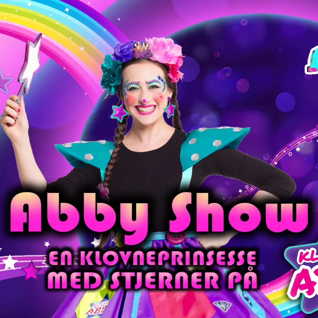 Abby Show – en klovneprinsesse med stjerner på
