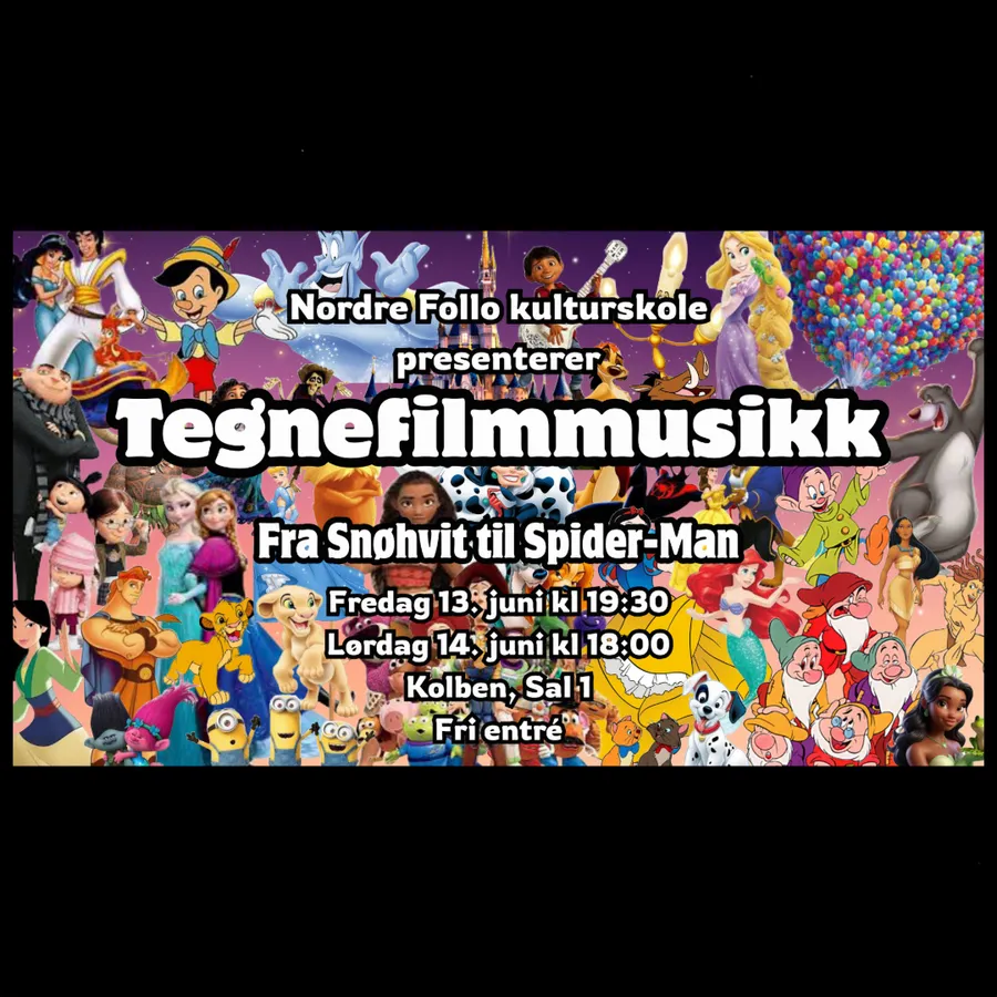 Tegnfilmmusikk – Fra Snøhvit til Spider-Man