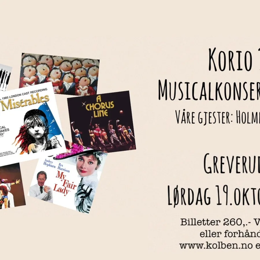 KoriO 30 år- Musikalkonsert med Holmlia blandakor og band