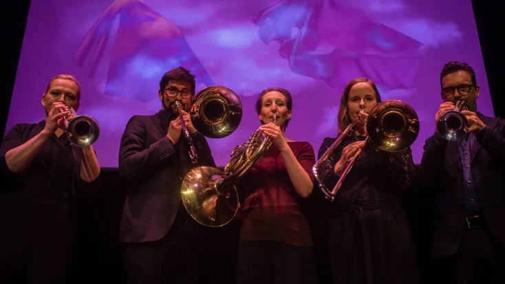 VISUAL BRASS med Oslo Messingkvintett og videokunstner Catrine Thorstensen