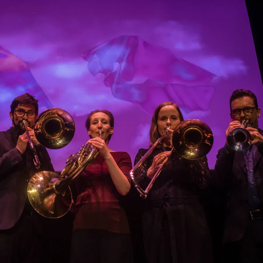 VISUAL BRASS med Oslo Messingkvintett og videokunstner Catrine Thorstensen