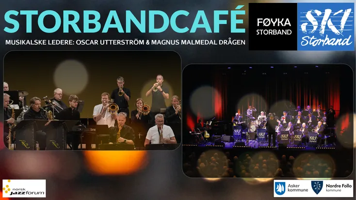 Nordre Follo-uka: Storbandcafé med Føyka Storband og Ski Storband