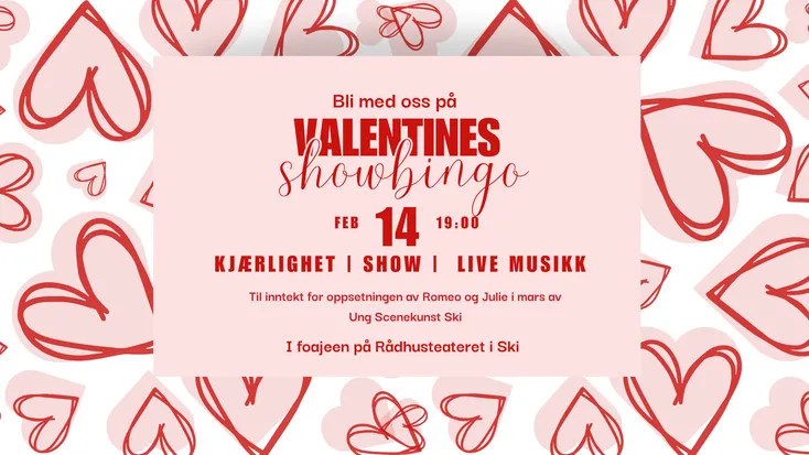 Valentines showbingo