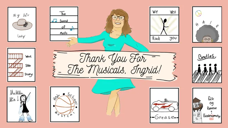 Ski Ungdomsskole: Thank you for the musicals, Ingrid!