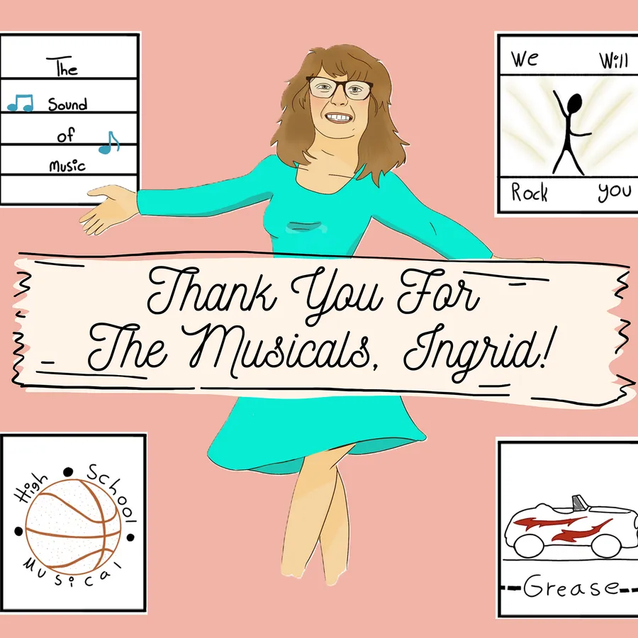 Ski Ungdomsskole: Thank you for the musicals, Ingrid!