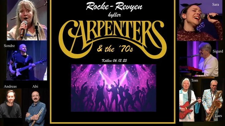 Rockerevyen “Carpenters & the 70s”