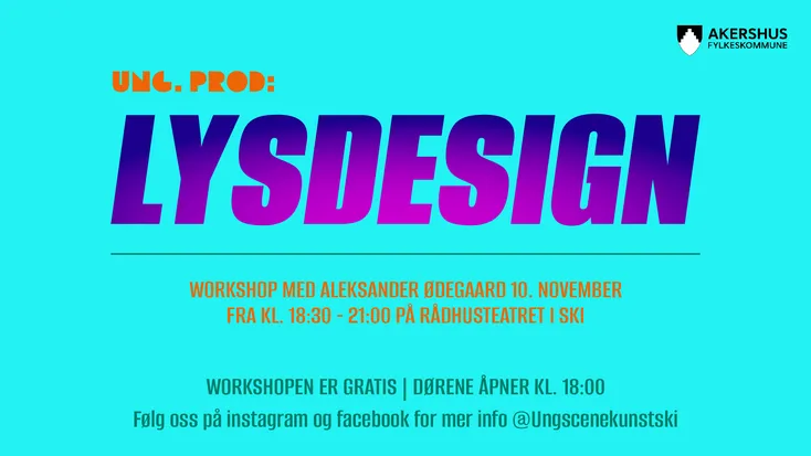 Ung. Prod: Lysdesign Workshop