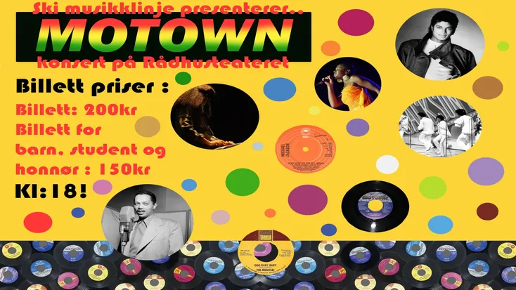 Ski vgs. musikklinja presenterer: Motown-konsert