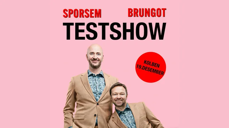 Testshow med Terje Sporsem & John Brungot