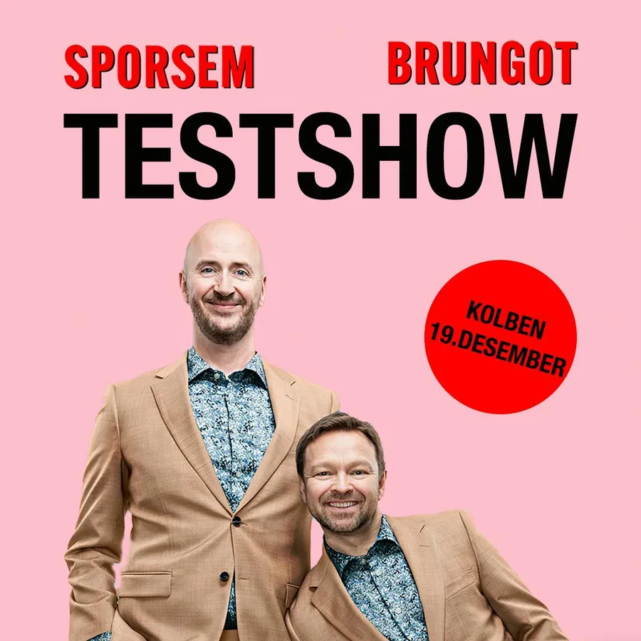 Testshow med Terje Sporsem & John Brungot