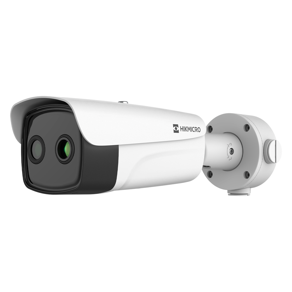 Câmara Térmica Dual IP Hikvision HM-TD2638T-10/G1/T3Y 384x288px Deteção Incêndios PoE IP67 IK10