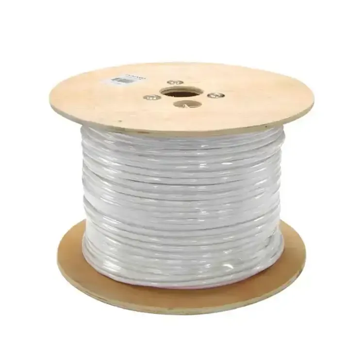 CABO S/FTP CAT6A 4P Cu LSZH Eca CINZENTO 305 Mts.