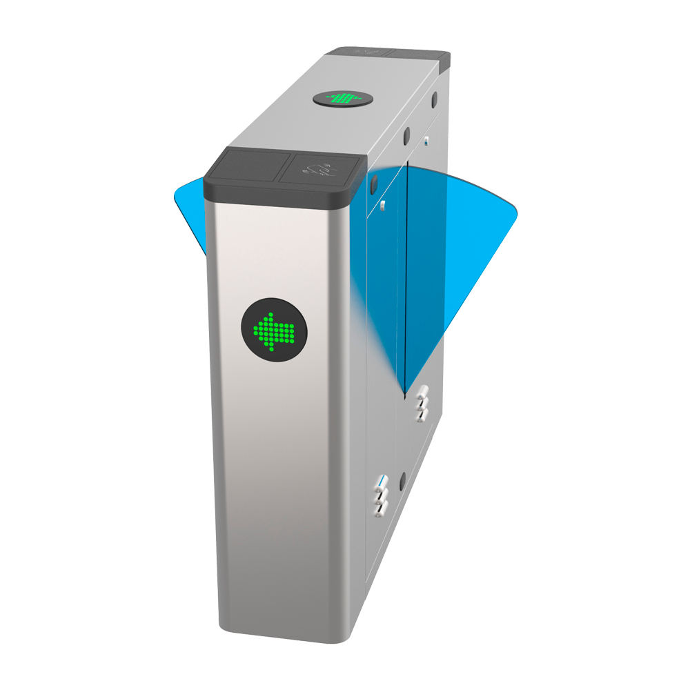 Catraca Retrátil de Dois Corredores Turboo TS-FB701-M em Aço Inox SUS304