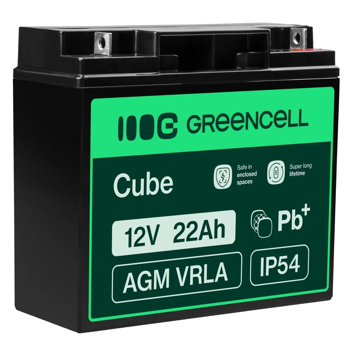 Bateria AGM Tapete Green Cell AGM54 22Ah 12V - Alta Performance para Veículos Leves
