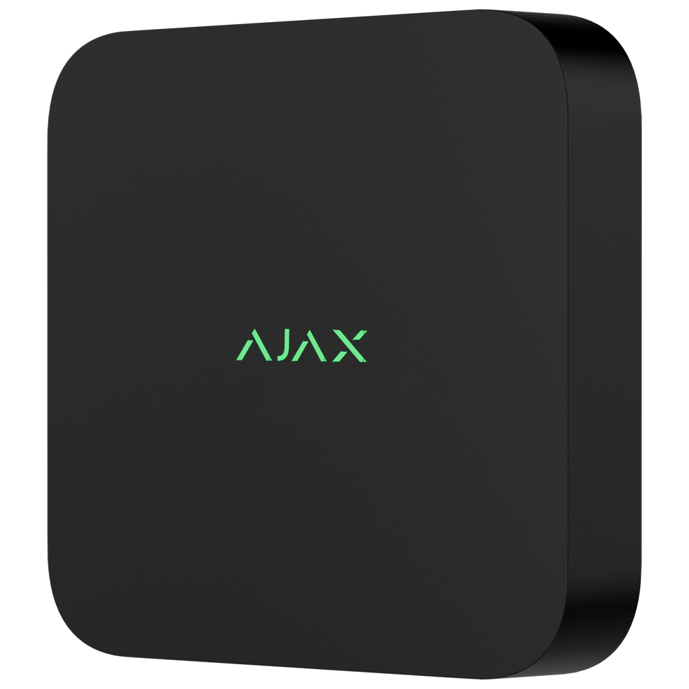 Gravador NVR Ajax 8 Canais 4K UHD H.265 com Suporte até 16TB