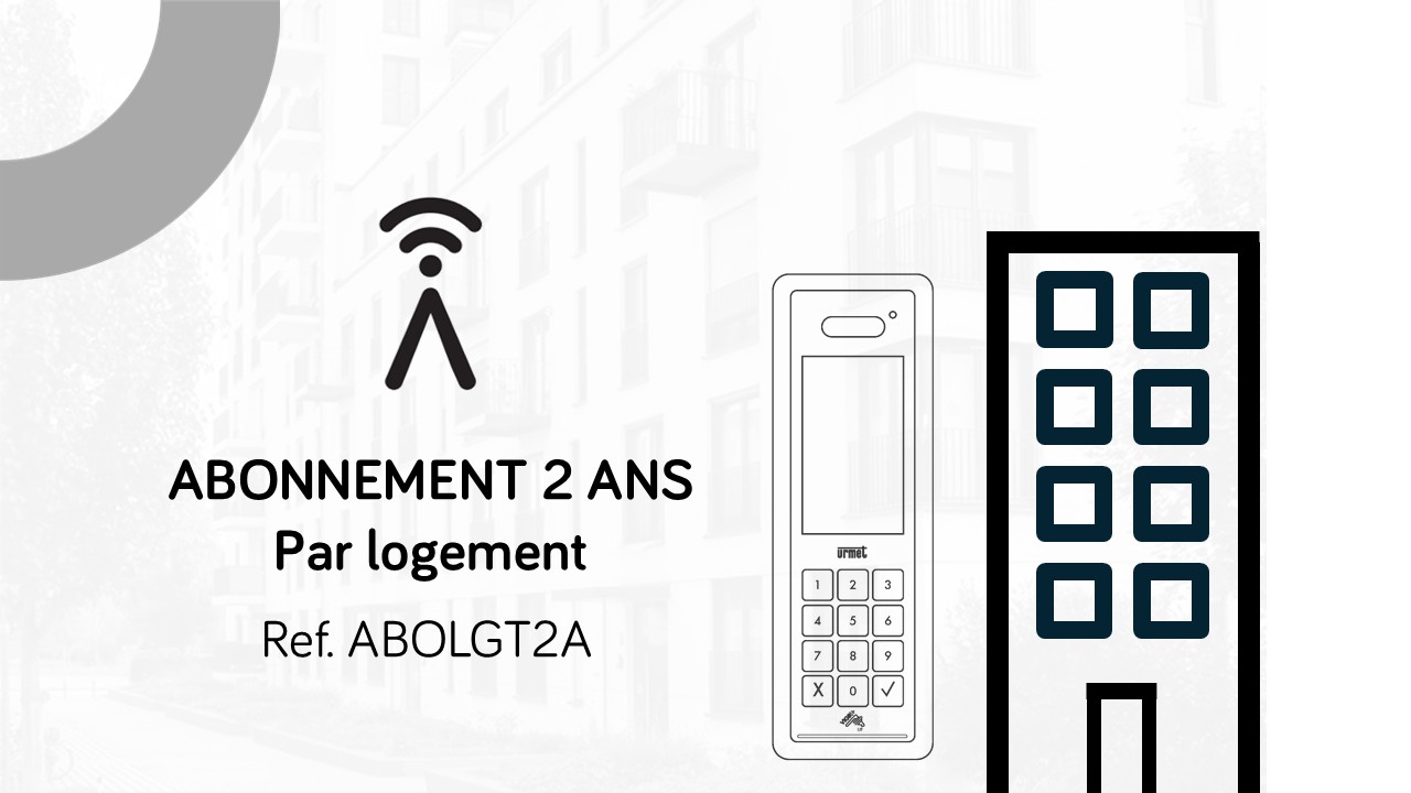 Abonnement par logement prépayé sur une