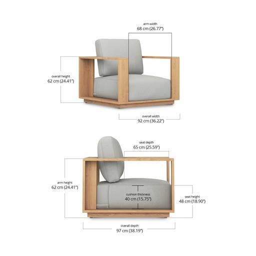 Brie Single Seater Sofa