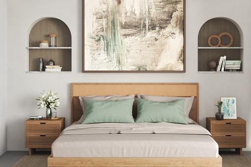 Elsa Superking Small headboard