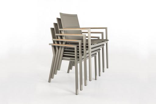 Gazelig Stacking Armchair Padded