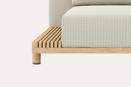 Marlow Right Chaise with Tray
