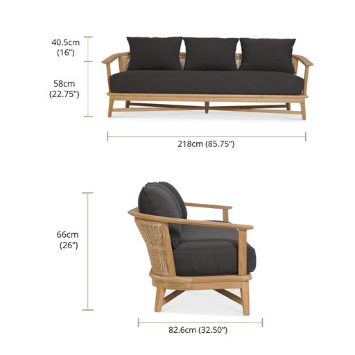 Oscar 3 seater