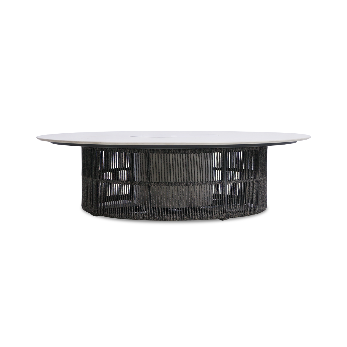 Rizo Coffee Table With Ice Bucket - Ceramic Top