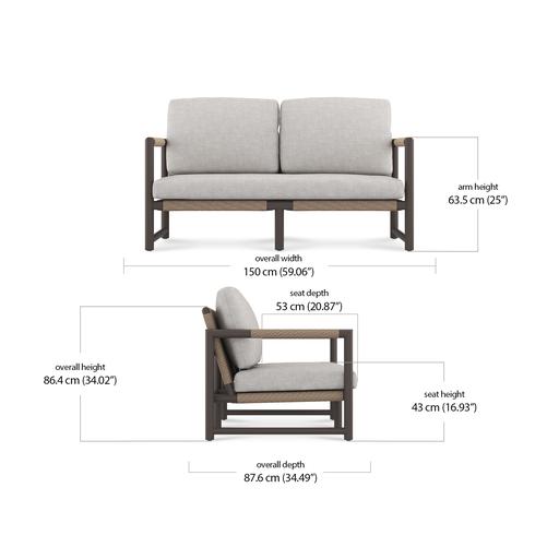 Timo Alu 2 Seater