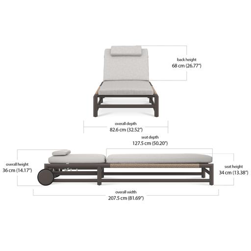 Timo Alu Lounger
