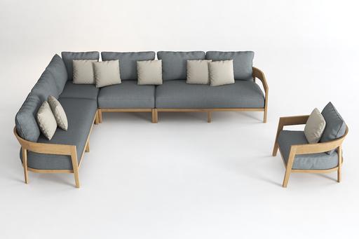 Vento Modular 2 Seater Right Arm