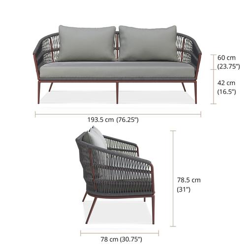 Vino 3 Seater