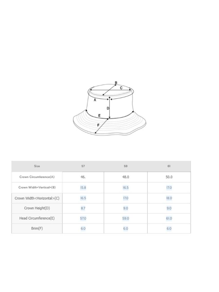  SizeChart 