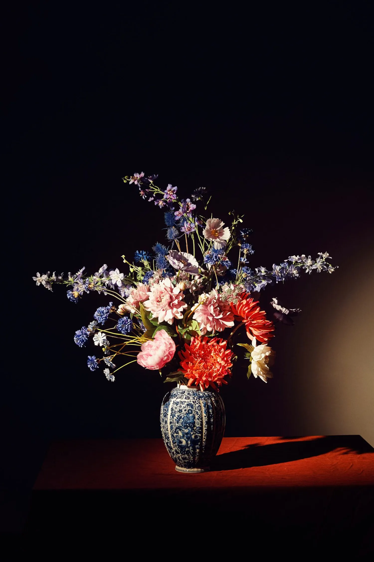 still life with flowers