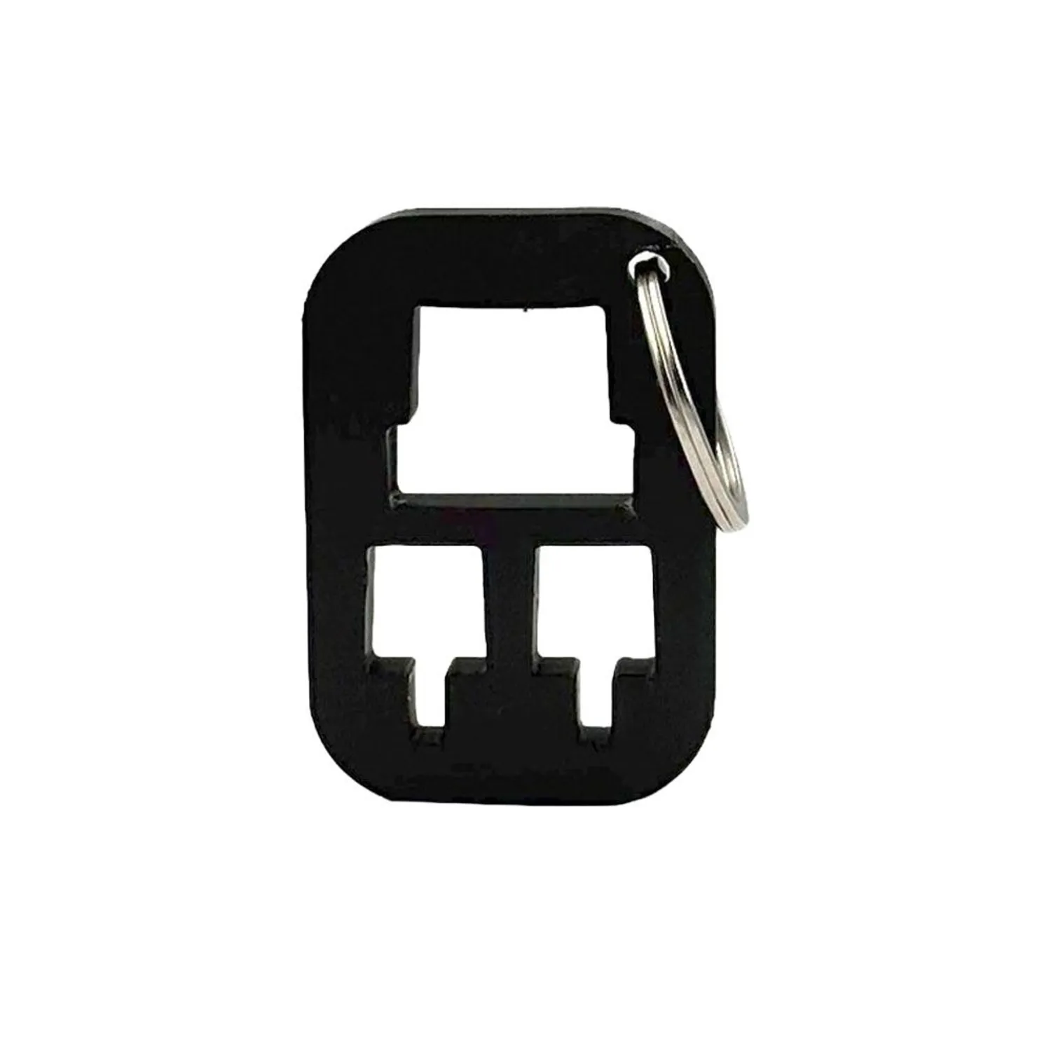 Triple Cap Keychain Small