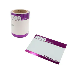 Hello My Name Is - Violet Metallic - 100-pcs - Dope Cans