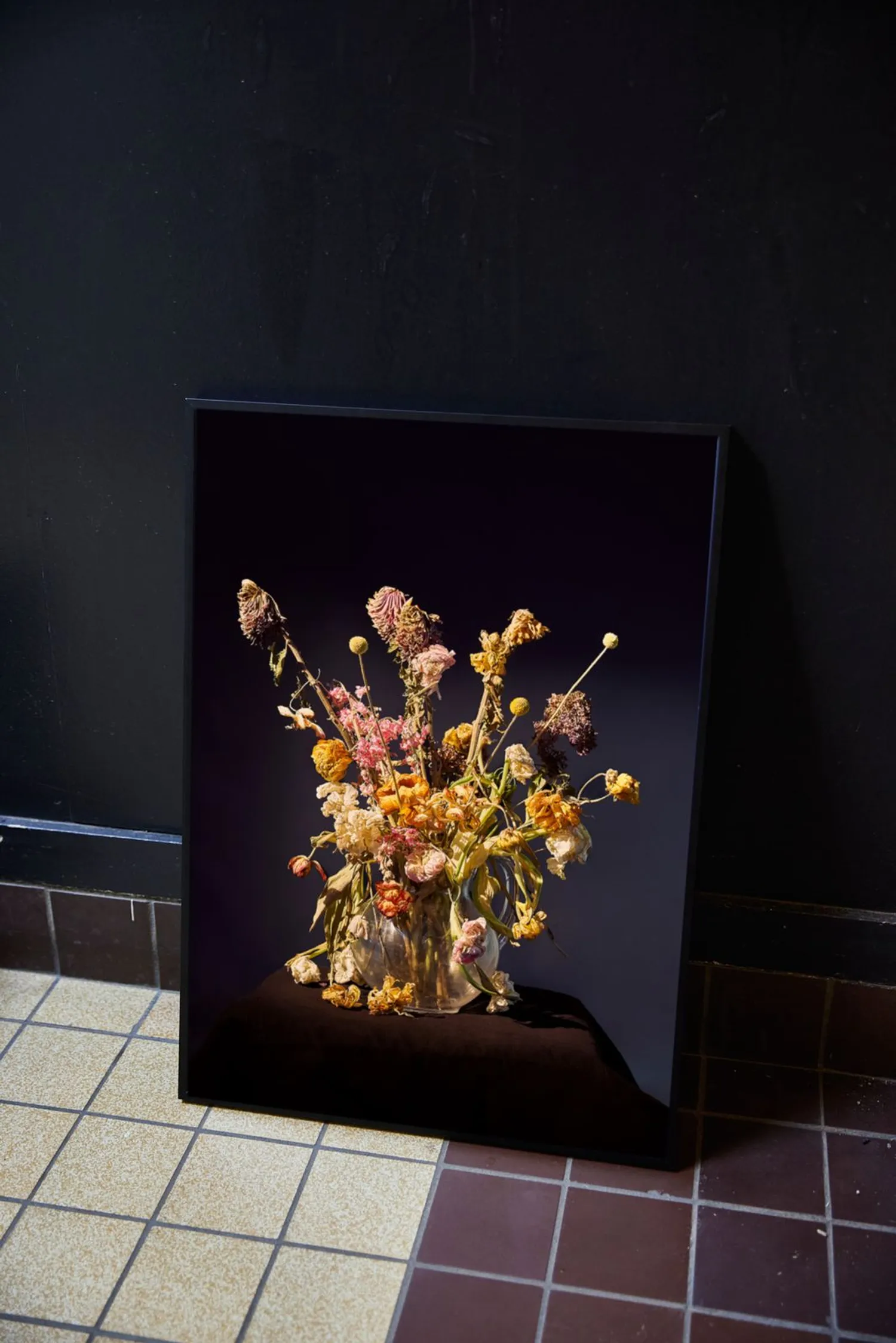 still life with flowers