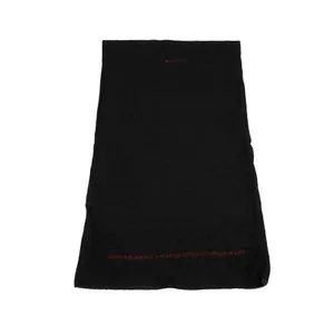 Mr. Serious Black tunnel scarf