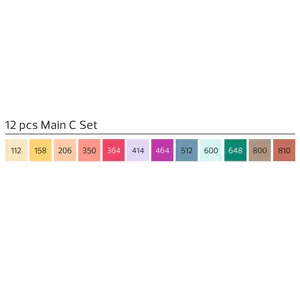 Stylefile marker Main C 12 set